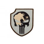 Navy SEALs Team 3 Punisher Embroidered Patch - Tan [Minotaurtac]